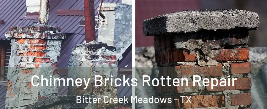 Chimney Bricks Rotten Repair Bitter Creek Meadows - TX