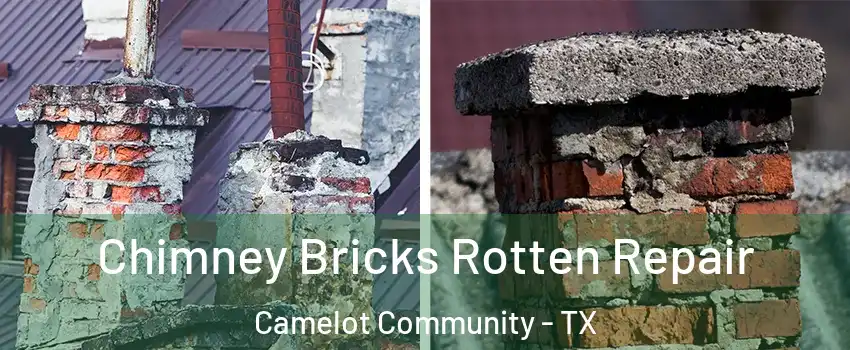 Chimney Bricks Rotten Repair Camelot Community - TX