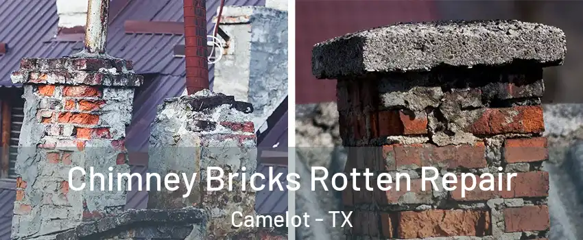 Chimney Bricks Rotten Repair Camelot - TX