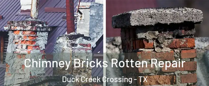 Chimney Bricks Rotten Repair Duck Creek Crossing - TX