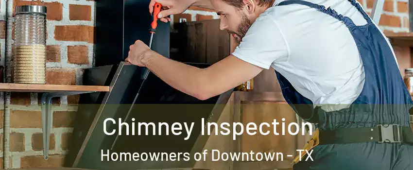 Chimney Inspection Homeowners of Downtown - TX