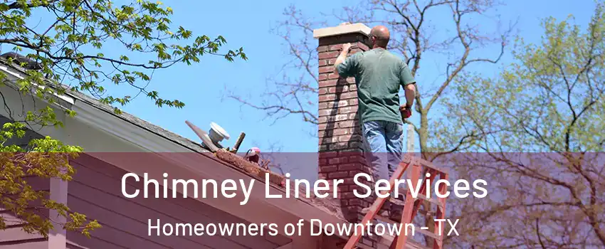 Chimney Liner Services Homeowners of Downtown - TX