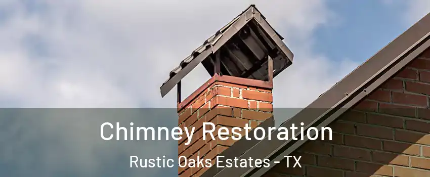 Chimney Restoration Rustic Oaks Estates - TX