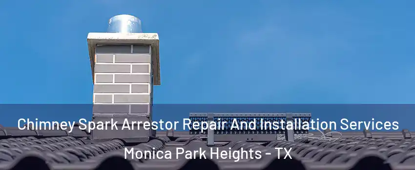 Chimney Spark Arrestor Repair And Installation Services Monica Park Heights - TX