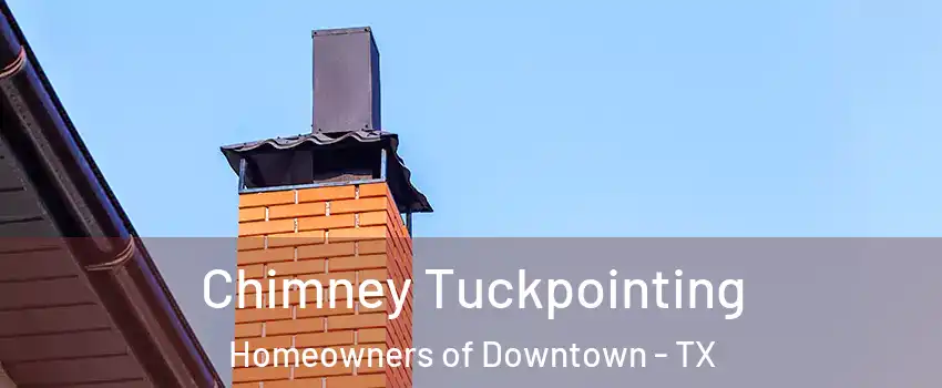 Chimney Tuckpointing Homeowners of Downtown - TX
