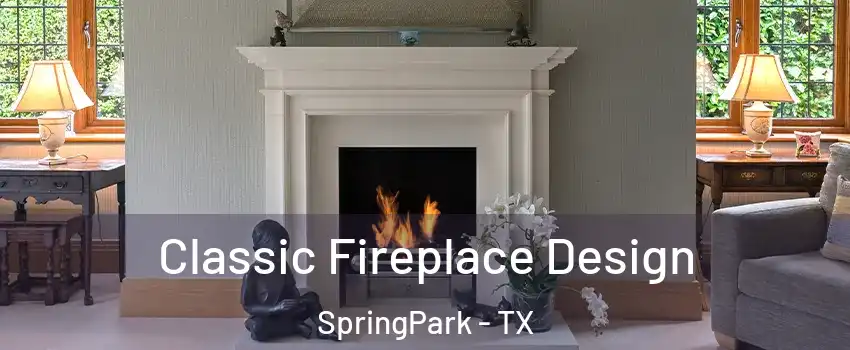 Classic Fireplace Design SpringPark - TX