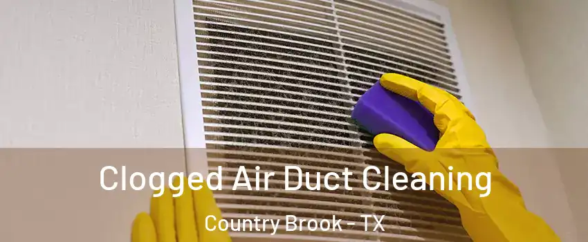 Clogged Air Duct Cleaning Country Brook - TX