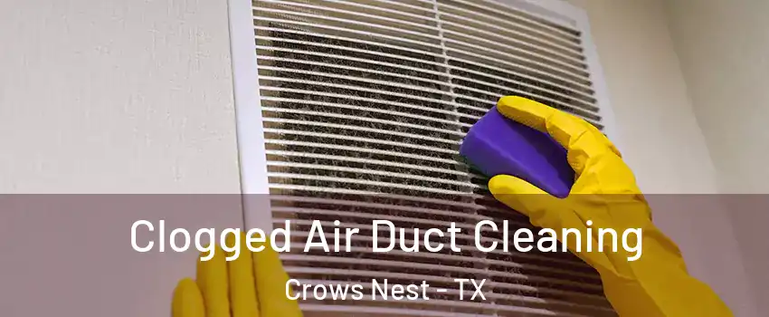 Clogged Air Duct Cleaning Crows Nest - TX