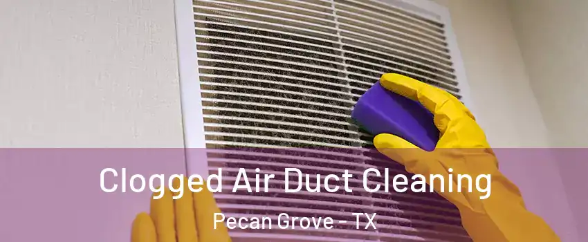 Clogged Air Duct Cleaning Pecan Grove - TX