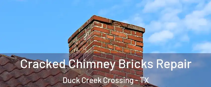 Cracked Chimney Bricks Repair Duck Creek Crossing - TX