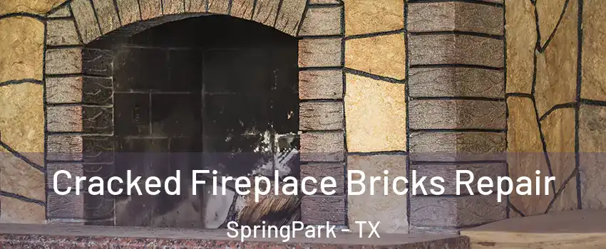 Cracked Fireplace Bricks Repair SpringPark - TX