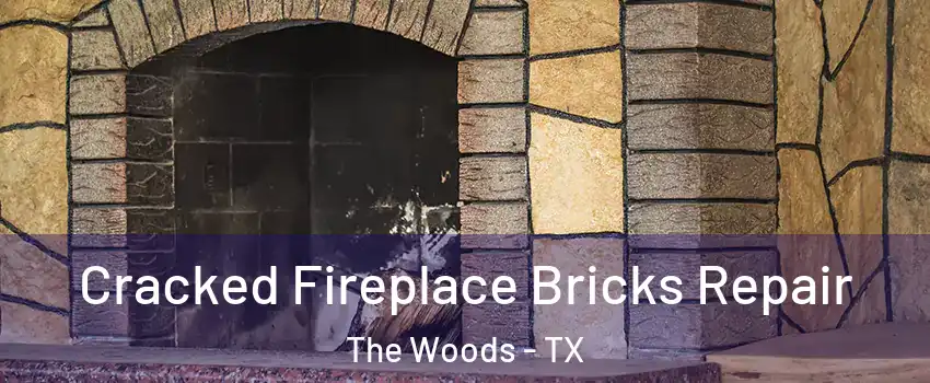 Cracked Fireplace Bricks Repair The Woods - TX