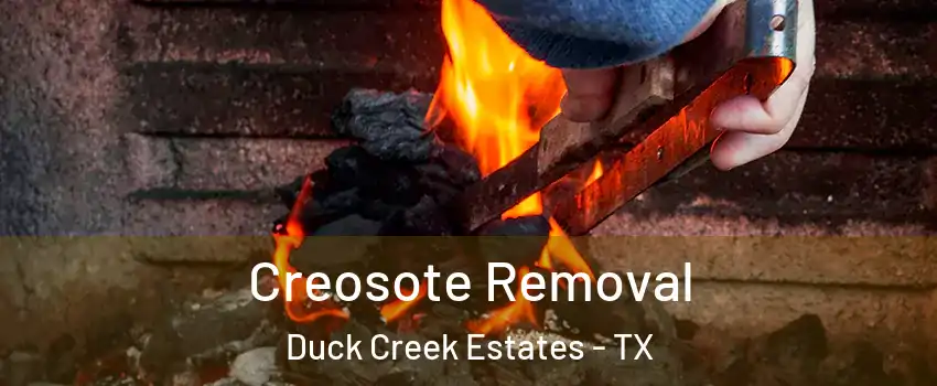 Creosote Removal Duck Creek Estates - TX