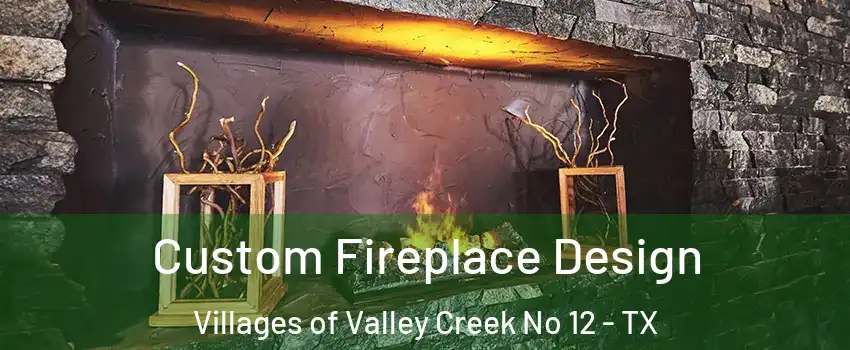 Custom Fireplace Design Villages of Valley Creek No 12 - TX