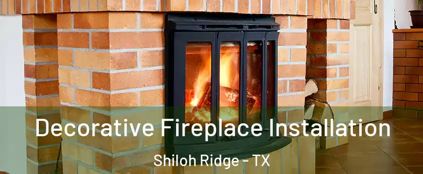 Decorative Fireplace Installation Shiloh Ridge - TX