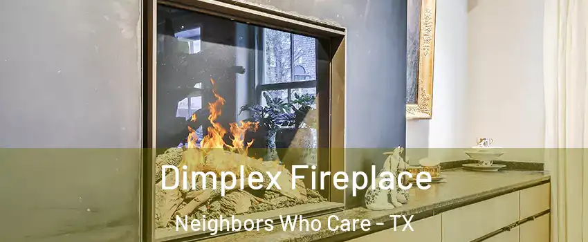 Dimplex Fireplace Neighbors Who Care - TX
