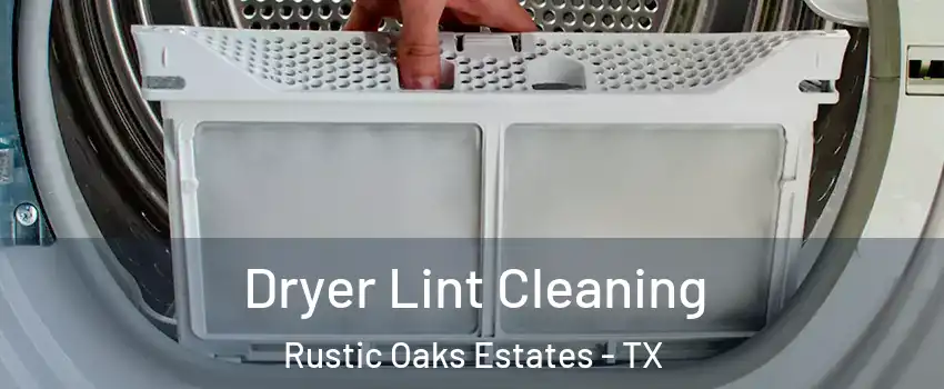 Dryer Lint Cleaning Rustic Oaks Estates - TX