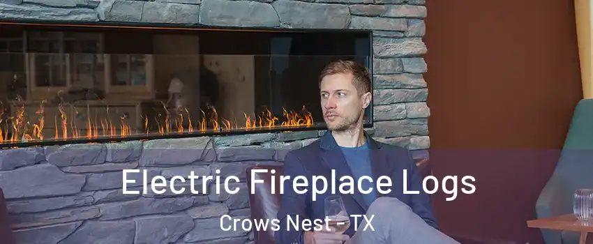Electric Fireplace Logs Crows Nest - TX