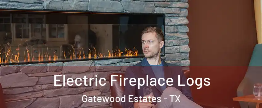 Electric Fireplace Logs Gatewood Estates - TX