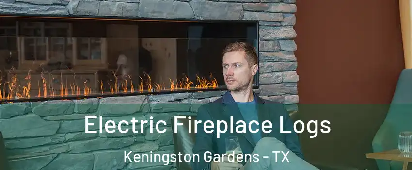 Electric Fireplace Logs Keningston Gardens - TX