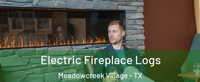 Electric Fireplace Logs Meadowcreek Village - TX