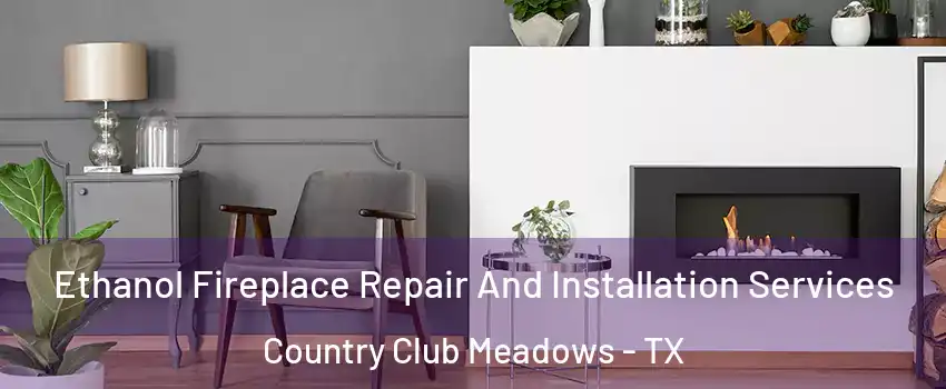 Ethanol Fireplace Repair And Installation Services Country Club Meadows - TX