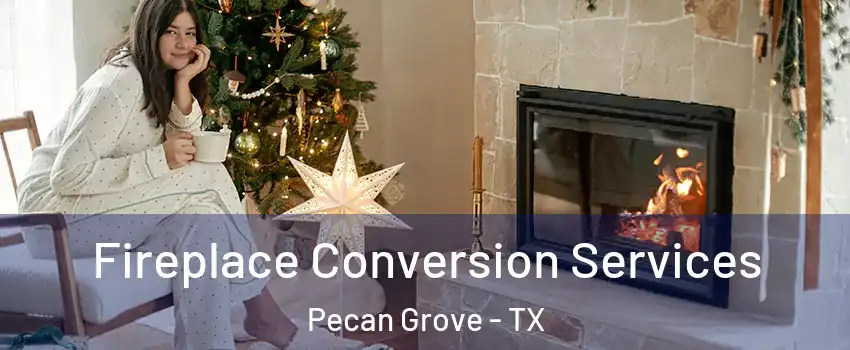 Fireplace Conversion Services Pecan Grove - TX