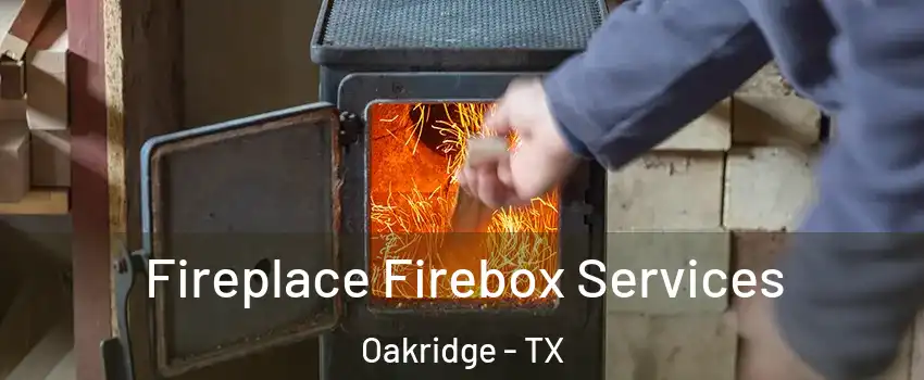 Fireplace Firebox Services Oakridge - TX