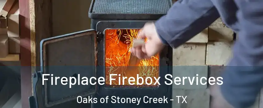 Fireplace Firebox Services Oaks of Stoney Creek - TX