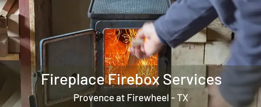 Fireplace Firebox Services Provence at Firewheel - TX