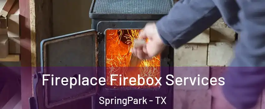 Fireplace Firebox Services SpringPark - TX