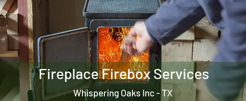 Fireplace Firebox Services Whispering Oaks Inc - TX