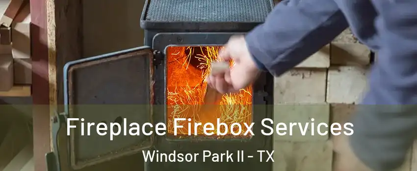 Fireplace Firebox Services Windsor Park II - TX