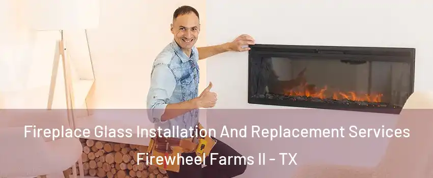 Fireplace Glass Installation And Replacement Services Firewheel Farms II - TX