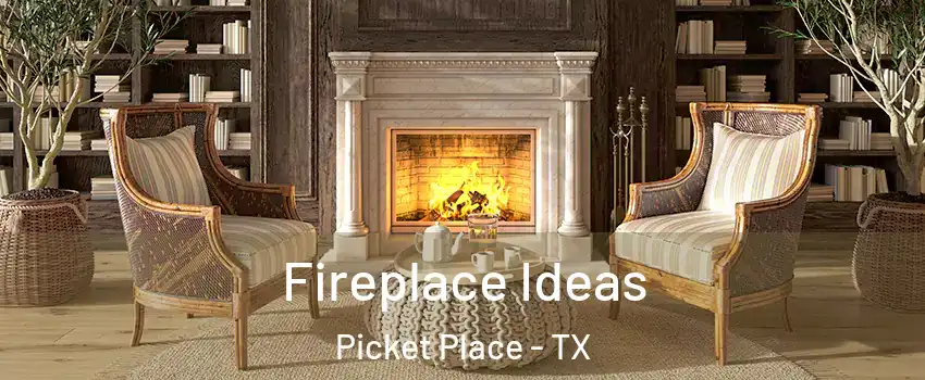 Fireplace Ideas Picket Place - TX