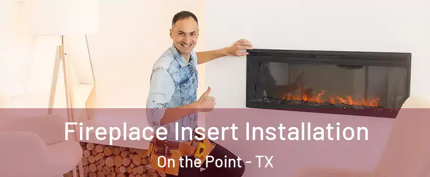 Fireplace Insert Installation On the Point - TX