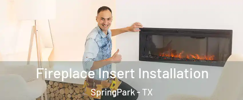 Fireplace Insert Installation SpringPark - TX