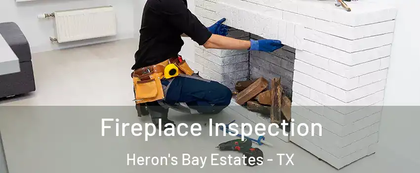 Fireplace Inspection Heron's Bay Estates - TX