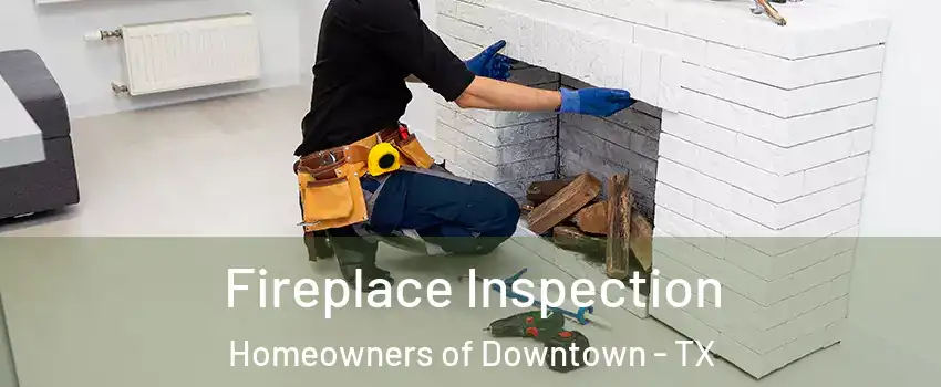 Fireplace Inspection Homeowners of Downtown - TX