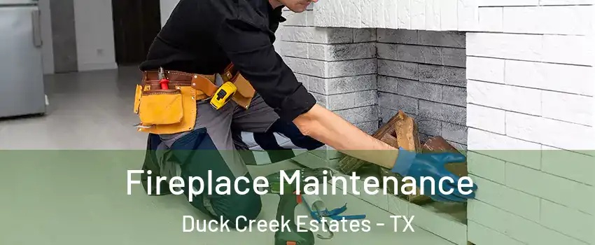 Fireplace Maintenance Duck Creek Estates - TX
