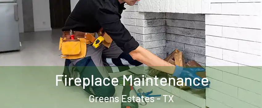 Fireplace Maintenance Greens Estates - TX