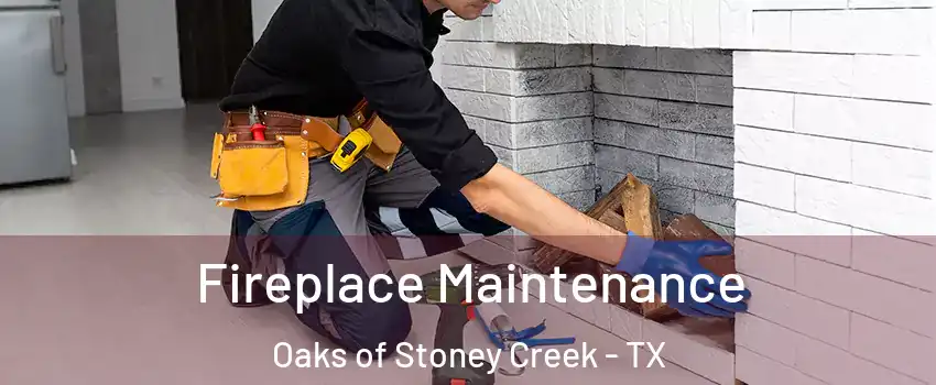 Fireplace Maintenance Oaks of Stoney Creek - TX