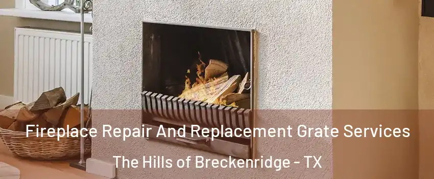 Fireplace Repair And Replacement Grate Services The Hills of Breckenridge - TX