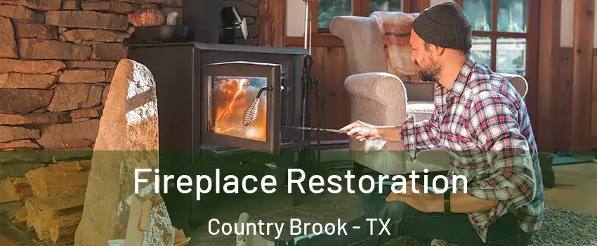 Fireplace Restoration Country Brook - TX