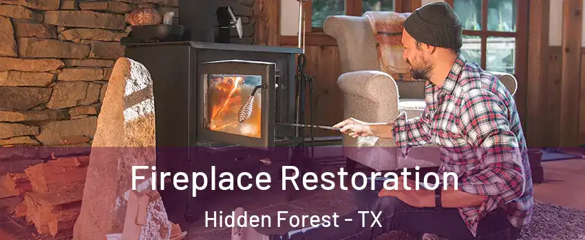 Fireplace Restoration Hidden Forest - TX