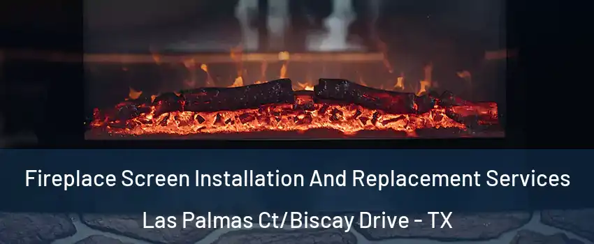 Fireplace Screen Installation And Replacement Services Las Palmas Ct/Biscay Drive - TX