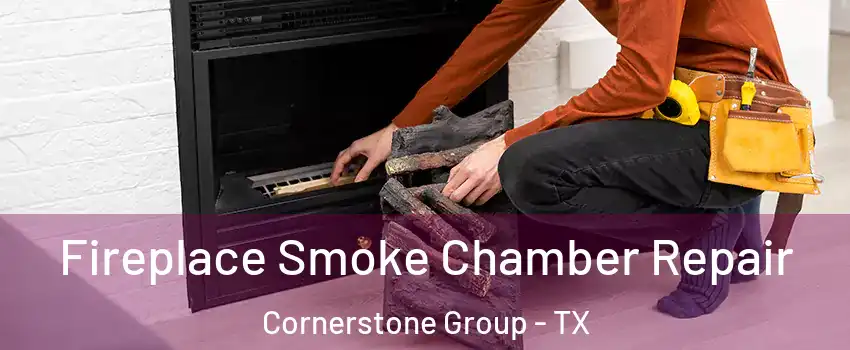 Fireplace Smoke Chamber Repair Cornerstone Group - TX