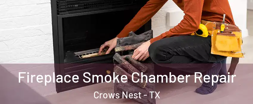 Fireplace Smoke Chamber Repair Crows Nest - TX