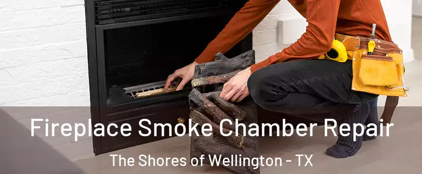 Fireplace Smoke Chamber Repair The Shores of Wellington - TX