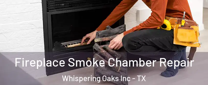 Fireplace Smoke Chamber Repair Whispering Oaks Inc - TX